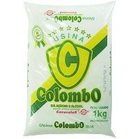 Açúcar Cristal COLOMBO Pacote 1Kg
