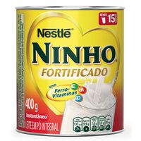 Leite em Pó Integral Instantâneo Ninho NESTLÉ Lata 400g