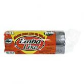 Saco para Lixo EMBALIXO 50 Litros com 50 Unidades